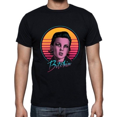 Мъжка тениска на STRANGER THINGS - BITCHIN II